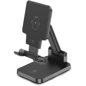 تصویر شارژر وایرلس تاشو گرین لاین ا Foldable Wireless Charging Stand Foldable Wireless Charging Stand
