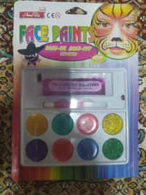 تصویر رنگ گریم صورت Face paints