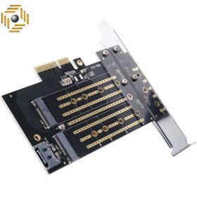 تصویر کارت PCI-E افزایش M.2 NVME اوریکو مدل PDM2 