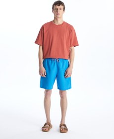 تصویر Kısa Boy Basic Erkek Deniz Şortu 
