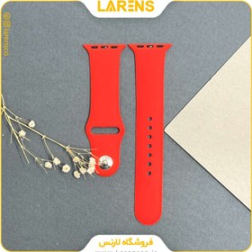 تصویر لارنس | قیمت و خرید بند سیلیکون اپل واچ 38/40/41mm کد 14 - Red 