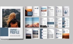 تصویر کاتالوگ لایه باز شرکتی 