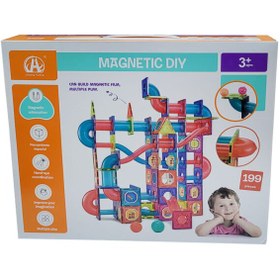 تصویر مگنت تایل شیشه ای ۱۹۹ تکه 