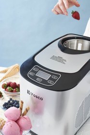 تصویر بستنی ساز تمام اتوماتیک برند Vosco مدل VICM-15 A Vosco Ice Cream machine full automatic