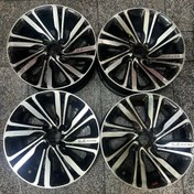 تصویر رینگ اسپرت سایز 15 آلومینیومی 4 پیچ کارکرده 