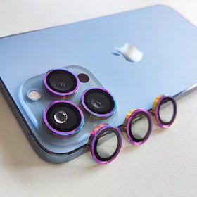 تصویر محافظ لنز رینگی هلوگرامی - Iphone 11 ا Ring Holographic Lens Protector Ring Holographic Lens Protector