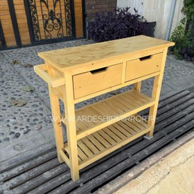 تصویر کافی بار چوبی مدل موکا 