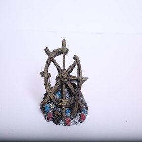 تصویر دکور آکواریوم مدل چرخ کد210 