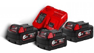 تصویر شارژر و باطری میلواکی آمریکا Milwaukee M18NRG M18NRG-603 