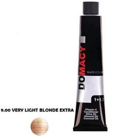 تصویر رنگ مو سری طبیعی اکسترا 120میل دوماسی 1.00-مشکی اکسترا Domacy Hair Color Extra Natural 120ml