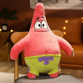 تصویر عروسک مدل شخصیت پاتریک ارتفاع 45 سانتی متر 