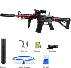 تصویر تفنگ M4 تیر ژله ای 