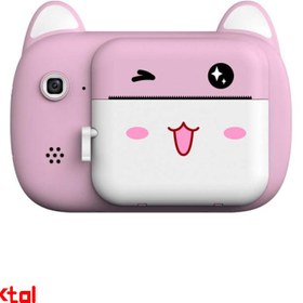 تصویر دوربین عکاسی کودک مدل A7 - چاپ فوری عکس و کارت حافظه 32GB 