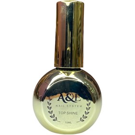 تصویر تاپ شاین ناخن A&E ای اند ای ۱۵ میل 