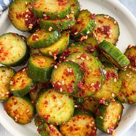 تصویر کیمچی خیار یک کیلویی Cucumber Kimchi