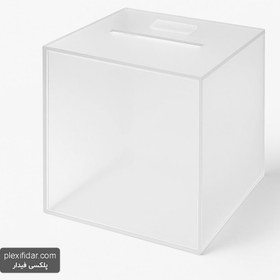 تصویر جعبه و باکس نظر سنجی پلکسی گلاس 