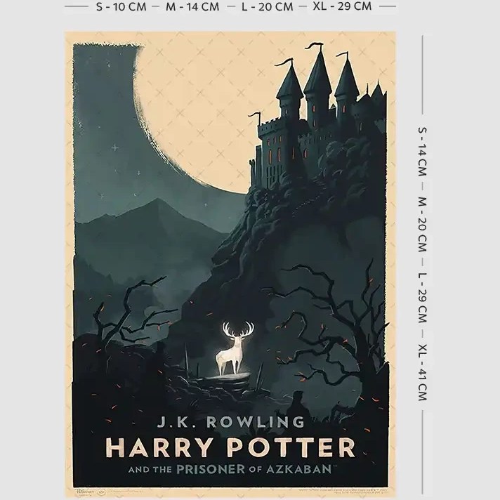 خرید و قیمت پوستر فیلم هری پاتر و زندانی آزکابان Harry Potter and