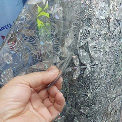 تصویر طلق رومیزی طرح دار ضخیم (1 میلیمتر) وارداتی (1*1 متر) 