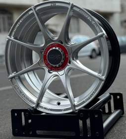 تصویر رینگ اسپرت سایز ۱۵ (۱۰۸×۴) نقره‌ای OZ Formula Sport wheel size 15" (4×108) Oz formula silver