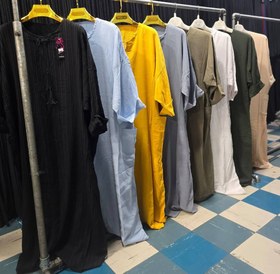 تصویر مانتو کفتان بلند 