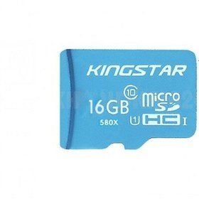 تصویر کارت حافظه MICROSD کینگ استار کلاس 10 ظرفیت 16 گیگابایت 