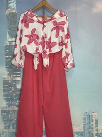 تصویر شومیز گلدار 