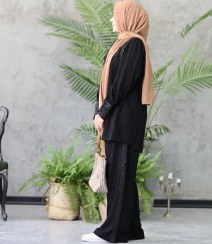 تصویر ست شومیز و شلوار وطن 