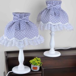 تصویر آباژور رومیزی آوید مدل مونالیزا چوبی 