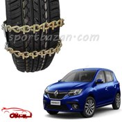 تصویر زنجیر چرخ کمربندی رنو ساندرو -یخ شکن دار ترک 