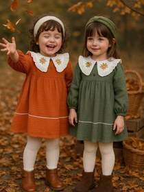 تصویر پیراهن دخترانه کد 1003 