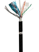 تصویر کابل شبکه Cat6 SFTP Outdoor کی نت پلاس مدل KP-NL6SO305 طول 305 متر 