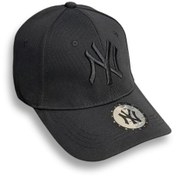 تصویر کلاه کپ ریپس طرح NY مشکی 