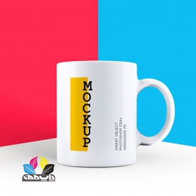 تصویر ماگ سرامیکی سفید با چاپ طرح دلخواه ا print mug print mug