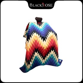 تصویر پیشبند آرایشگاهی رنگین کمانی 