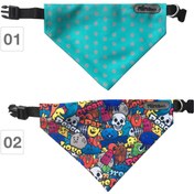 تصویر قلاده و دستمال گردن سگ کوچک نینا پت 