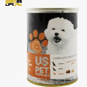 تصویر کنسرو توله سگ یو اس پت گوشت مرغ و کدو تنبل 400 گرم Uspet , Puppy Canned Food, Chicken & Pumpkin, 400g