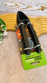 تصویر گردوشکن مشکی فلزی Black metal duster