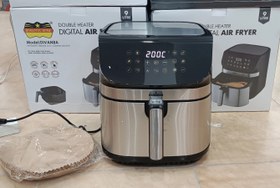 تصویر سرخکن بدون روغن جفت المنت بالا و پایین (هواپز) رمانتیک هوم مدلDIVAN8A DIGITAL AIR FRYER