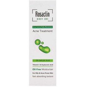 تصویر کرم مرطوب کننده و ضد جوش رزاکلین Rosaclin Acne Control Daily Moisturizer Cream