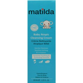 تصویر شوینده کرمی آتوپیک کودک ماتیلدا 200 میل ا Matilda Baby Atopic Cleansing Cream 200 ml Matilda Baby Atopic Cleansing Cream 200 ml