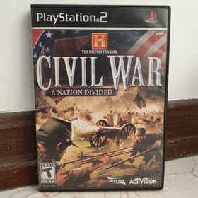 تصویر بازی پلی استیشن 2 The history channel CIVIL WAR a nation divided 