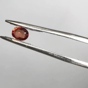 تصویر سنگ لعل (اسپینل) معدنی نارنجی 250352 