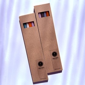 تصویر شمع مداد رنگی 