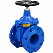 تصویر شیر‌ فلکه زبانه فلزی وگ ایران (بی همتا) - PN10 شیر فلکه کشویی زبانه فلزی وگ ایران (بی همتا)