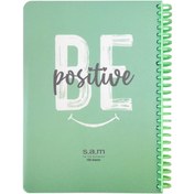 تصویر دفتر تیک تاک ۱۰۰ برگ سیمی 