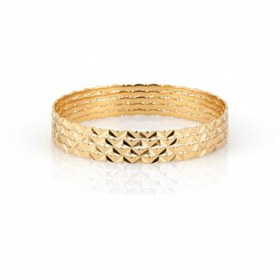 تصویر النگو فاطیما YSX - گلد / سایز 