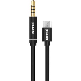 تصویر کابل Aux تایپسی NITU مدل NT-AUX008 طول 3متر Nitu NT-AUX008 TypeC Audio Cable (اورجینال 100%) - سفید Nitu NT-AUX008 TypeC Audio Cable