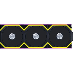 تصویر فن کیس Lian Li Uni Fan SL120 Reverse Blade Wireless - 3 in 1 - Black 