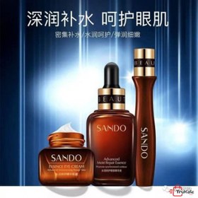 تصویر ست مراقبتی تخصصی دور چشم 3 کاره سندو Sando 3-function specialized eye care set