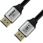 تصویر کابل HDMI کی نت پلاس V2.1-8Kمدل KP-HC21180 طول 1.8 متر K-NET PLUS KP-HC21180 8K HDMI V2.1 Cable 1.8M